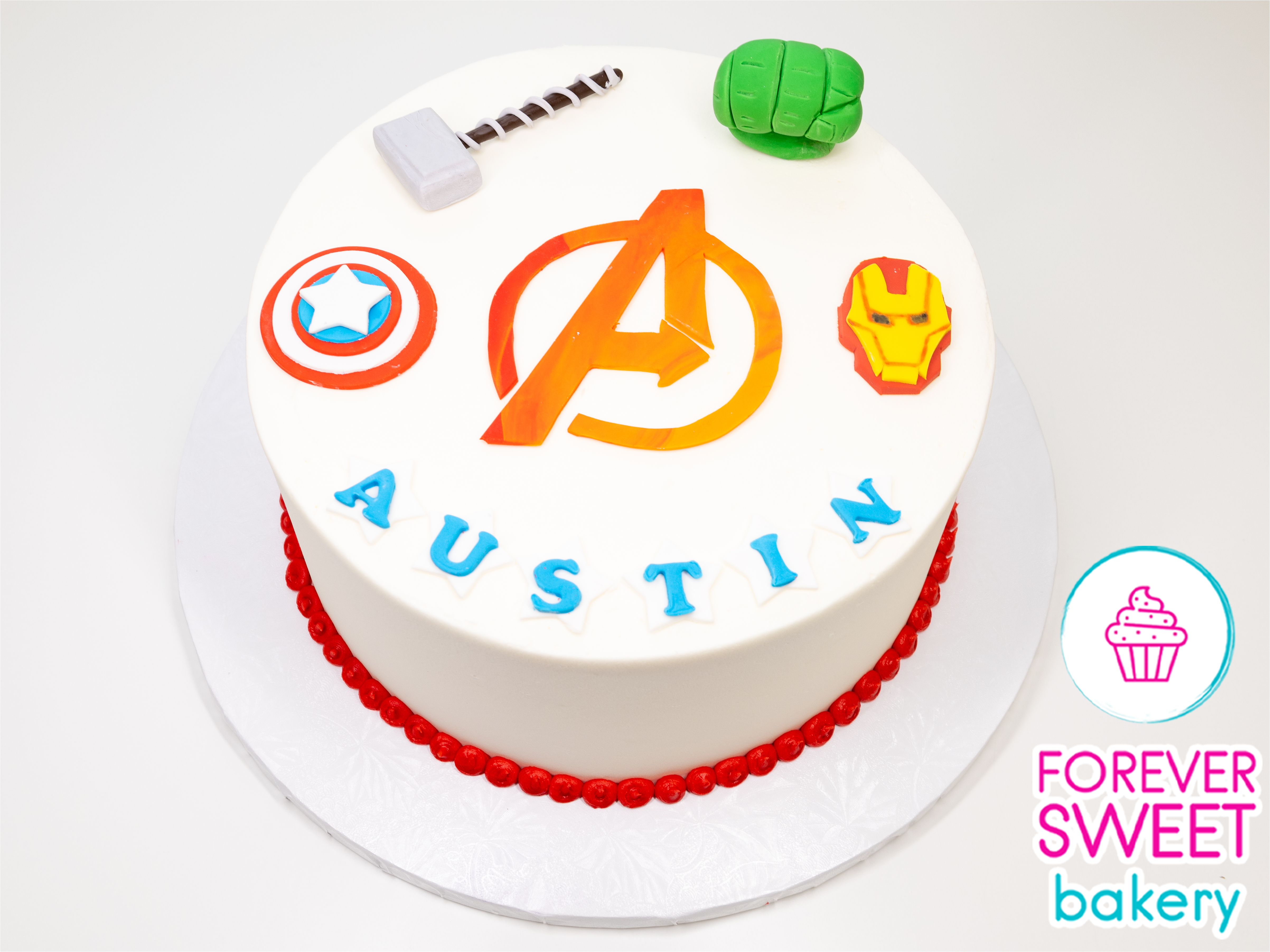 Avengers Super Hero Cake