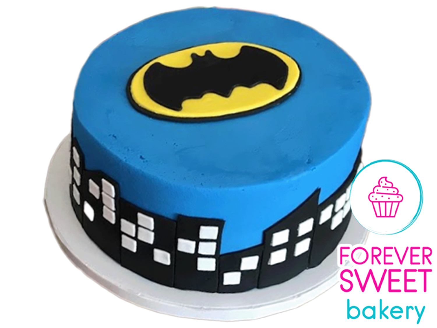 Batman in the City Cake