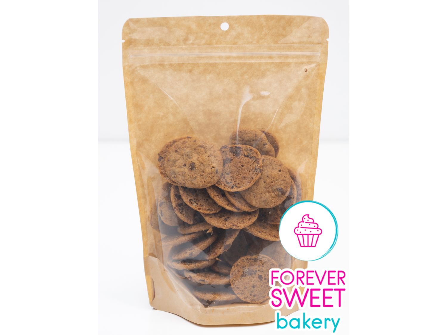 Mini Chocolate Chip Cookie 1/2 lb Pouch Bags