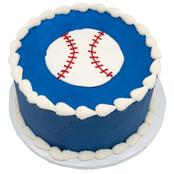 Buttercream Baseball Cake