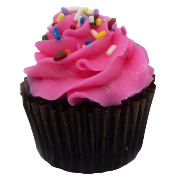 Chocolate Pink Cloud Cupcake