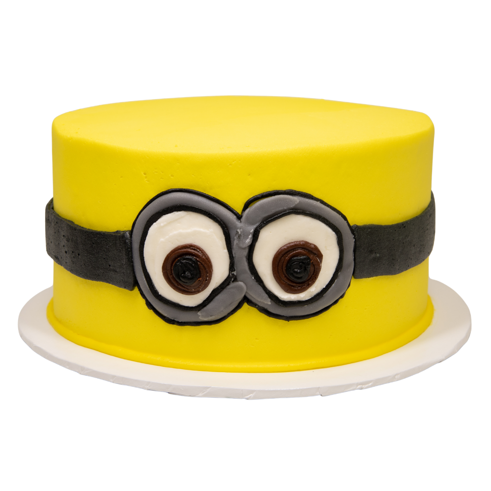 Despicable Me Minion Face Cake