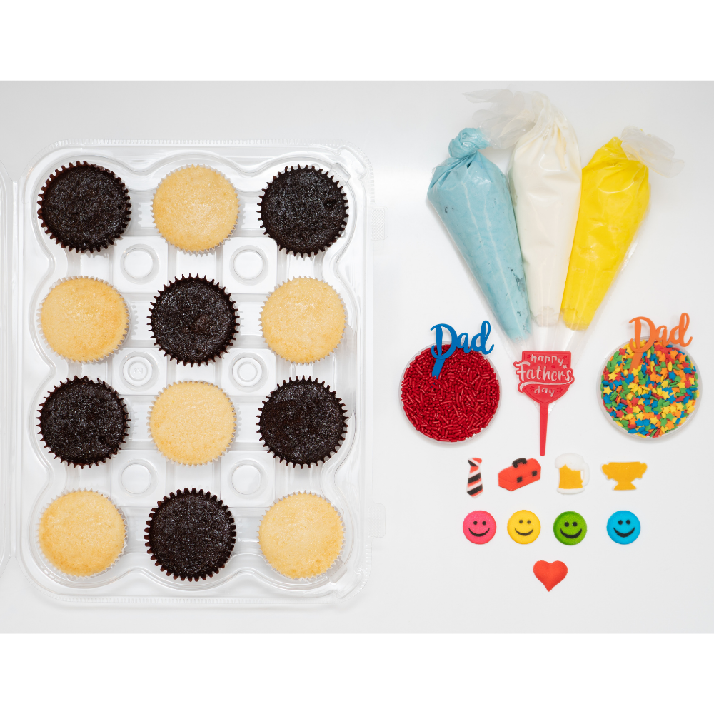 Father's Day DIY Cupcake Decorating Kit
