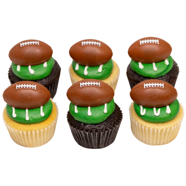Football Ring Cupcakes
