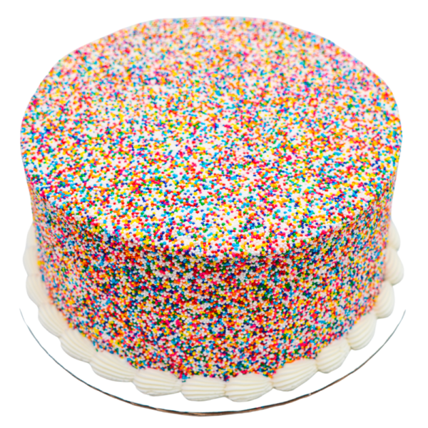 Rainbow Sprinkles Cake