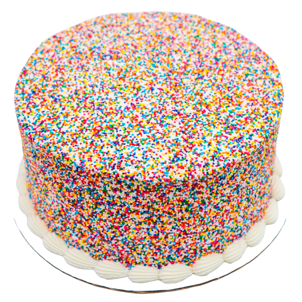Rainbow Sprinkles Cake