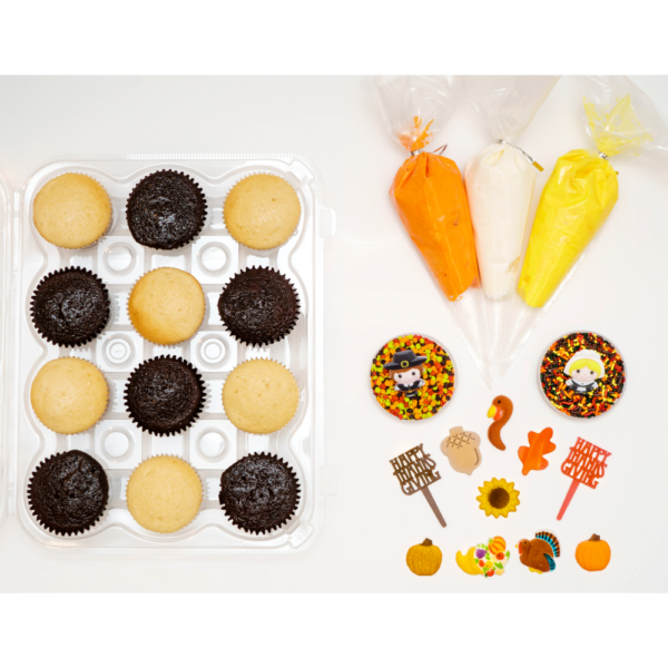 Thanksgiving DIY Cupcake Decorating Kit
