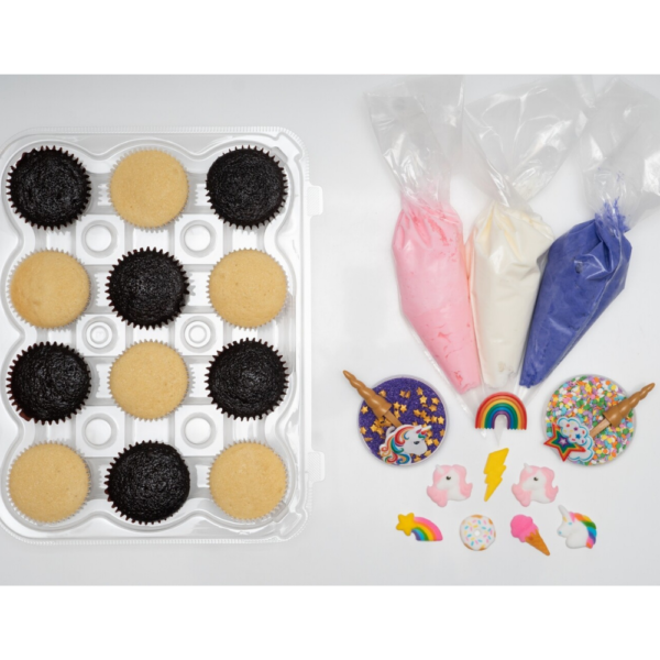 Unicorn Theme DIY Cupcake Decorating Kit