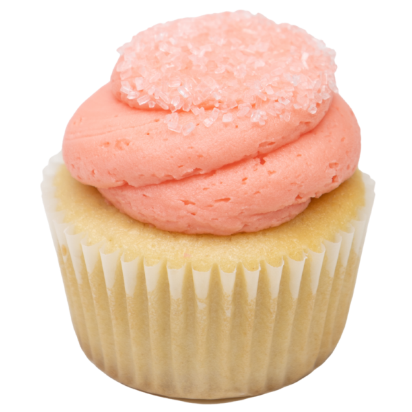 Vanilla Raspberry Cupcake