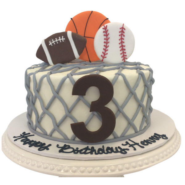 3 Sport Net Cake