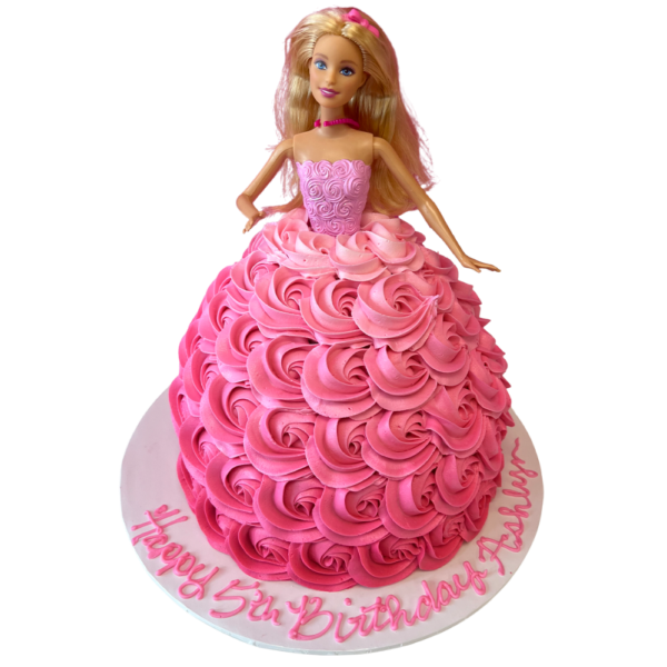 Barbie Doll Dress Cake