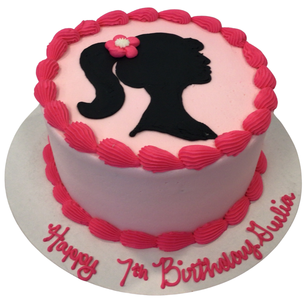 Barbie Silhouette Cake