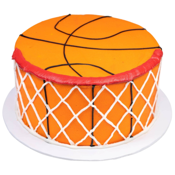 Basketball in Net Cake