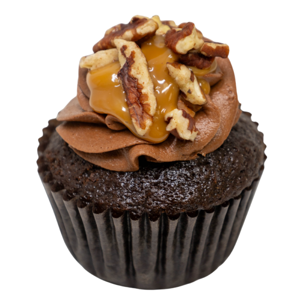 Chocolate Turtle Cupcake