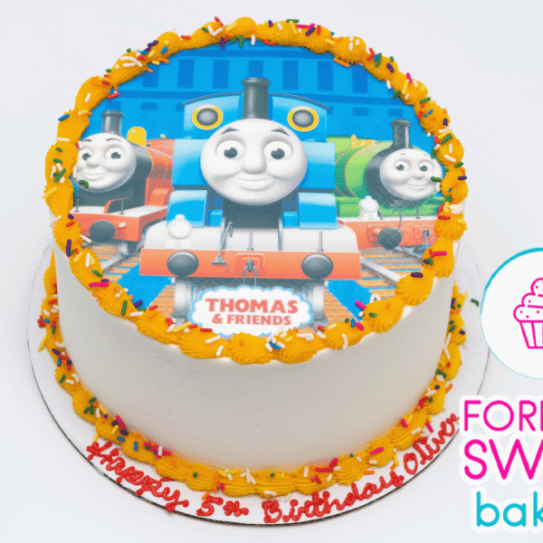 Thomas the Train Image Cake