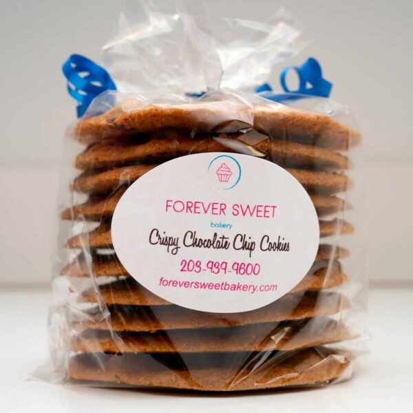 Crispy Chocolate Chip Cookies - Large Pack