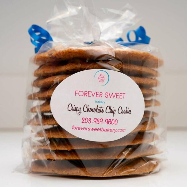 Crispy Chocolate Chip Cookies - Large Pack