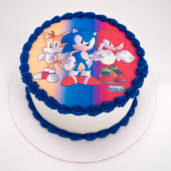 Sonic and Friends Image Cake