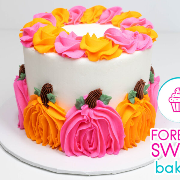 Circle of Pumpkins Cake