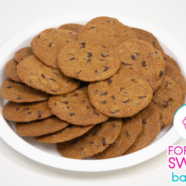Crispy Chocolate Chip Cookie Tray