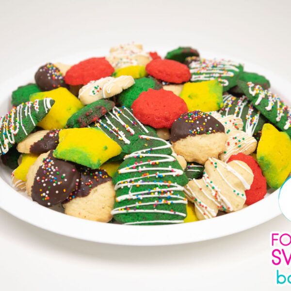 Holiday Butter Cookies Tray