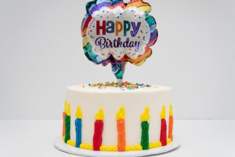 Happy Birthday Balloon Cake 1